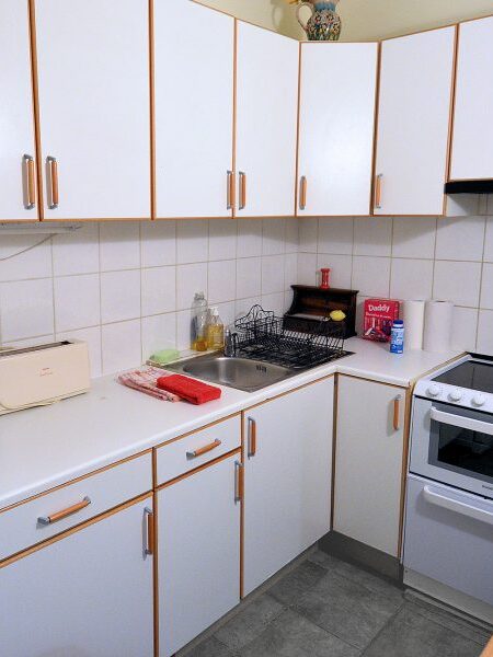 The complete kitchen is capable of meal preparations for occupants and their guests.