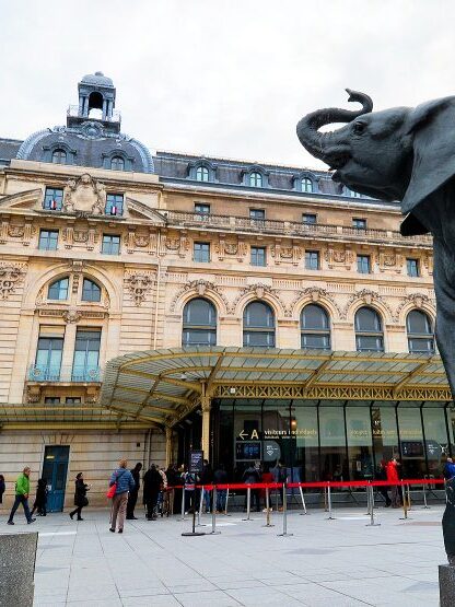 The Musée d'Orsay is a 5-minute walk from the Orsay Apartment.