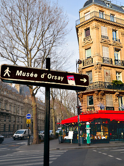 The Orsay Apartment is near shops, restaurants, & museums.