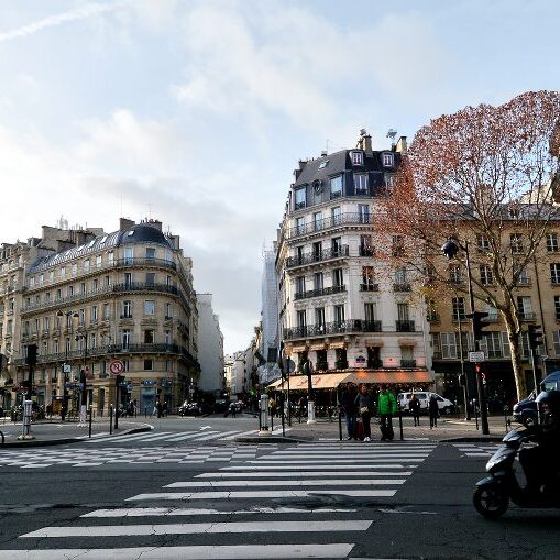 Boulevard Saint-Germain is an historic, culturally rich, upscale shopping artery on the Left Bank of Paris.