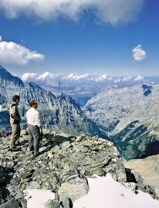 Kandersteg - Gasterntal deep below the Lötschenpass