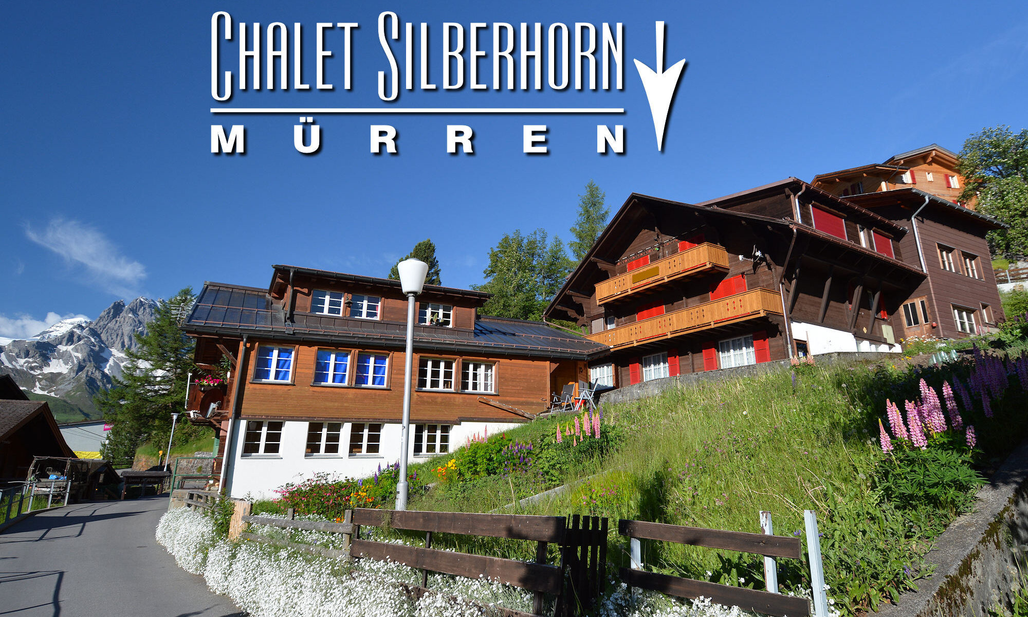 Chalet Silberhorn — Chalet exterior showing setting