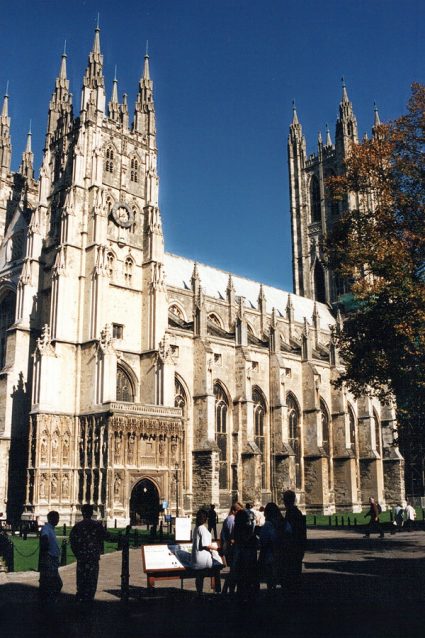 Canterbury Cathedral. Photo copyright Home At First.