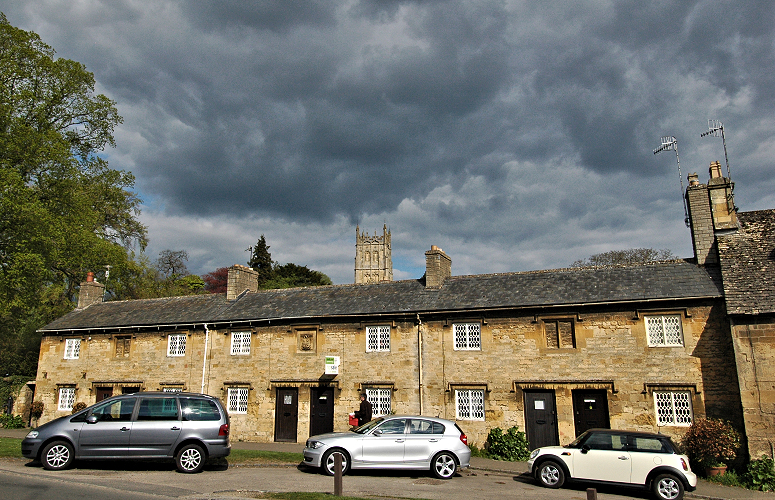 Semi-detached cottages in Chipping Campden. Photo copyright Home At First.