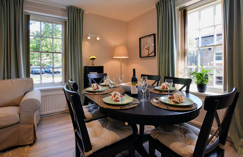 Central Harrogate: Duke's Apartment Dining Room. Photo courtesy the owners.