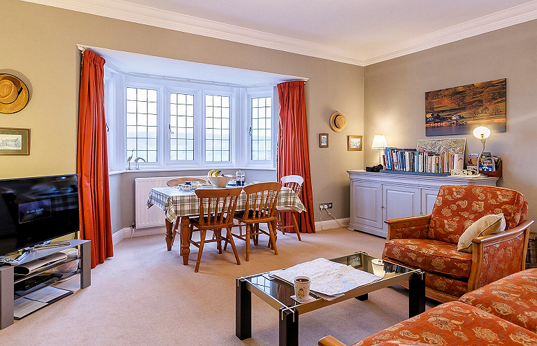 Esthwaite View 2-bedroomm apartment — open plan living and dining room. Photo courtesy the owners.