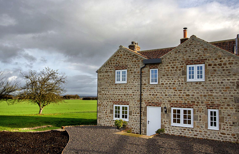 Richard Nimoy Farm Cottage - cottage exterior. Photo courtesy the owners.