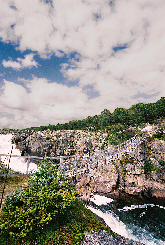 Hardangervidda National Park: bridge over troubled waters. Photo copyright Home At First.