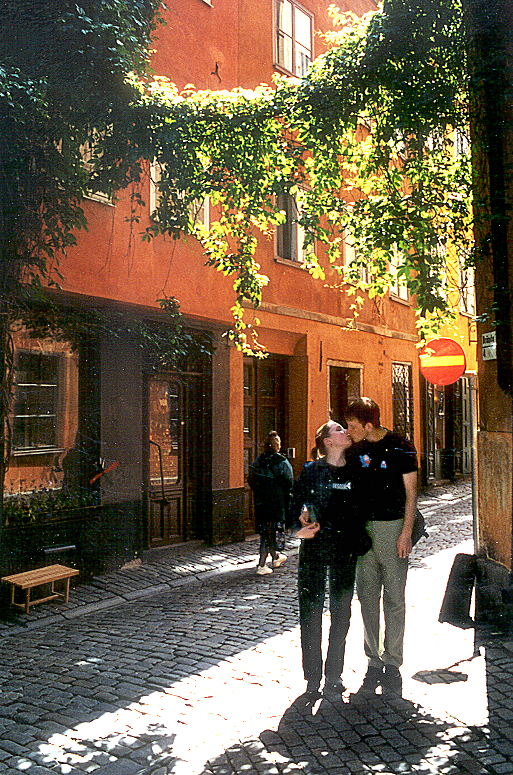 Stockholm: the romantic alleyways of Gamla Stan. Photo copyright Home At First.