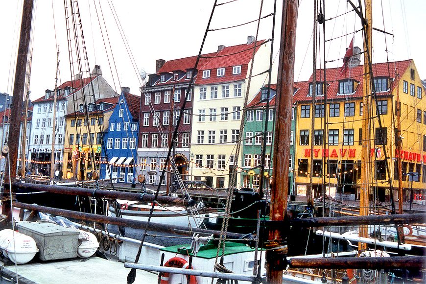 Copenhagen: Nyhavn harbor. Photo © Home At First.