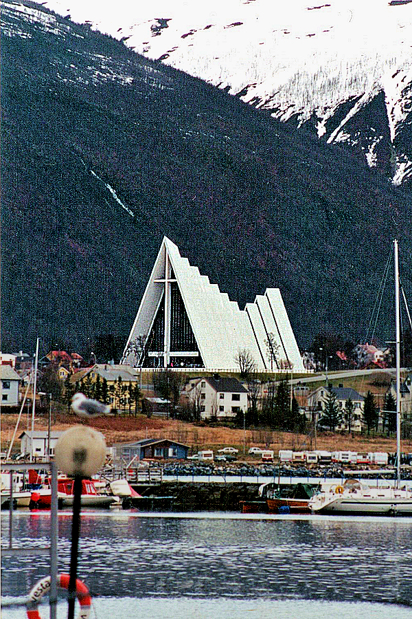 Tromsø's Arctic Cathedral. Photo © Home At First.