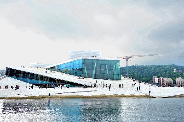 Oslo Opera House. Photo © Home At First.