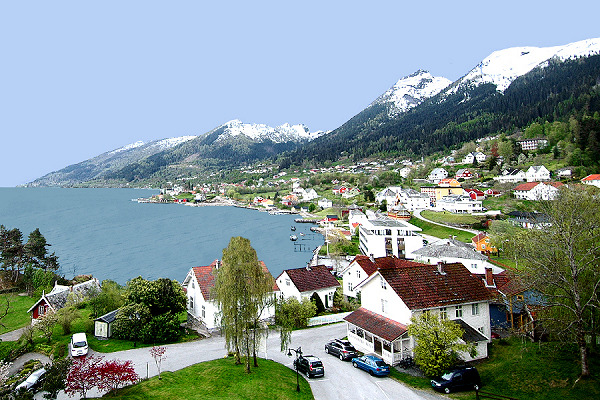 Sogne Fjord: - Balestrand. Photo © Home At First.