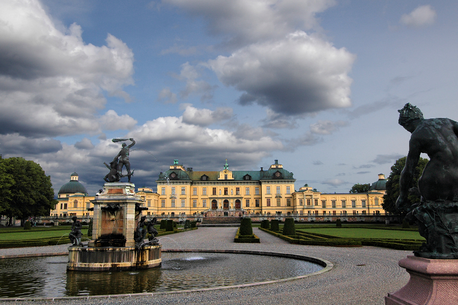 Sweden: Lake Mälaren — Drottningholm Royal Palace. Photo © Home At First.