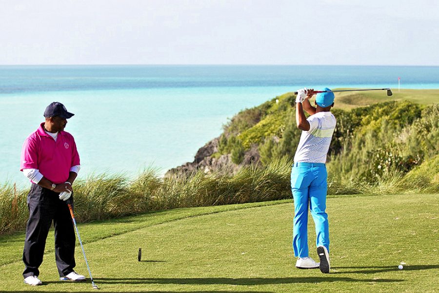 Golf at Port Royal GC. Bermuda Tourism Authority photo.