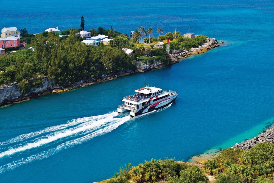 Bermuda Passenger Ferry. Bermuda Tourism Authority photo.