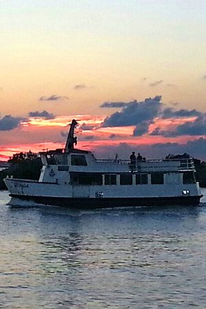 Ferry at Dusk. Photo © Home At First.