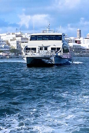 Ferry crossing Hamilton Harbour. Photo © Home At First.