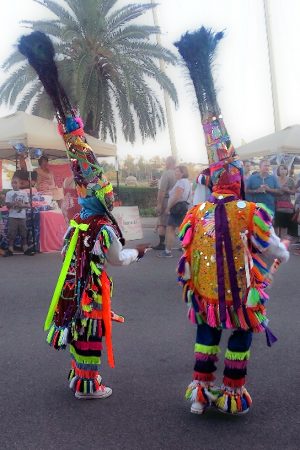 Gombey Dancers. Photo © Home At First.