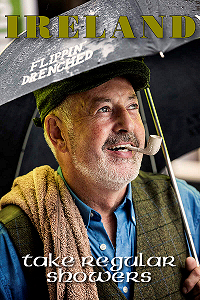 Central Ireland: Rainy day at the Fleadh Ennis cultural festival. Photo by Brian Morrison © Tourism Ireland.