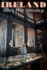 Dublin: Trinity College Library. Photo by Tony Pleavin © Tourism Ireland.