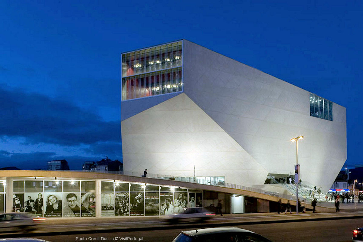 Porto: Casa da Música concert hall in central Porto. Photo Credit Duccio © VisitPortugal.