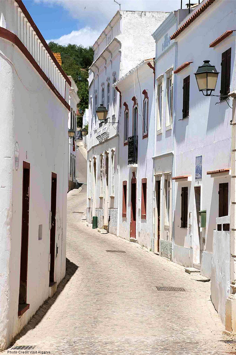 Algarve: High Street at High Noon. Photo Credit Visit Algarve.