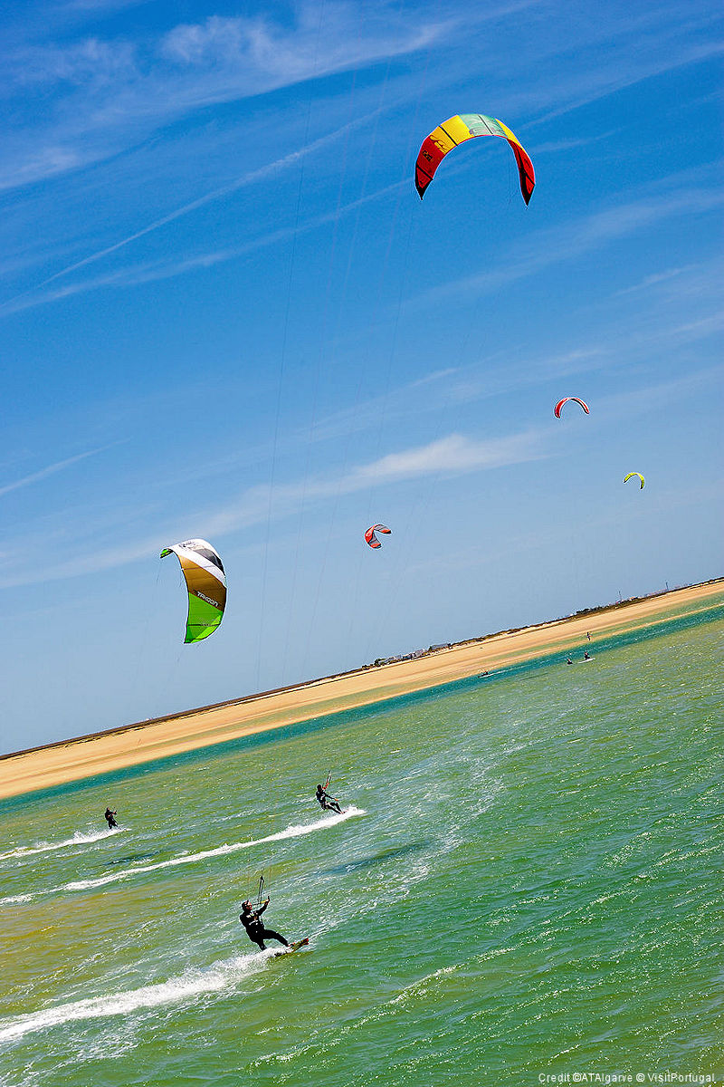 Algarve Region: Kitesurfing. Credit ©ATAlgarve © VisitPortugal.