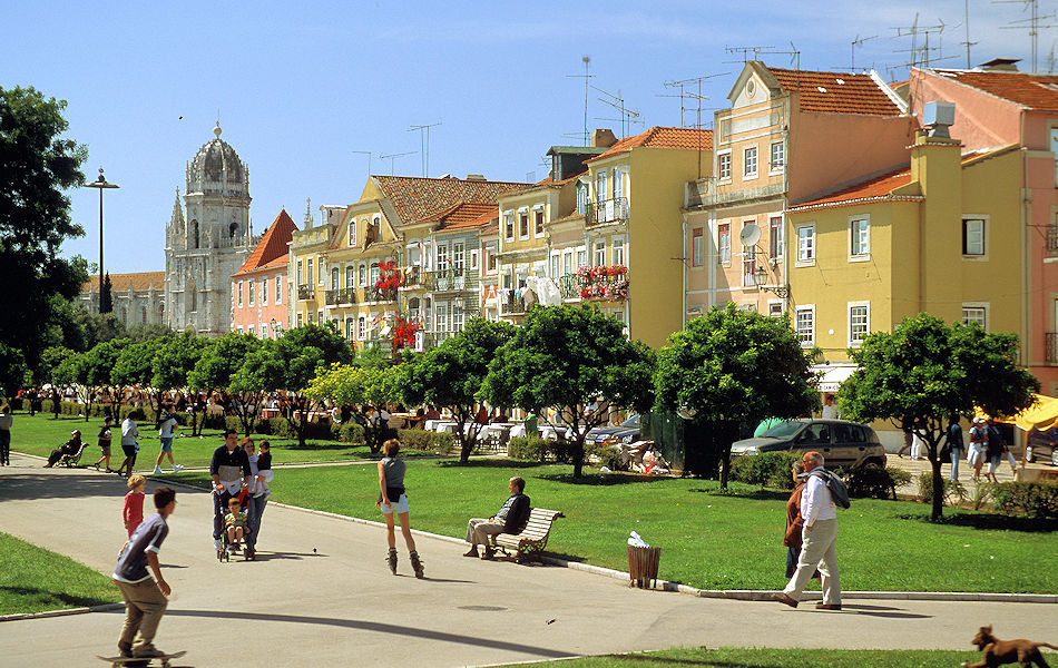 Lisbon's Belem neighborhood - Jeronimos Monastery, Parks, & Residences. Photo © VisitLisbon.