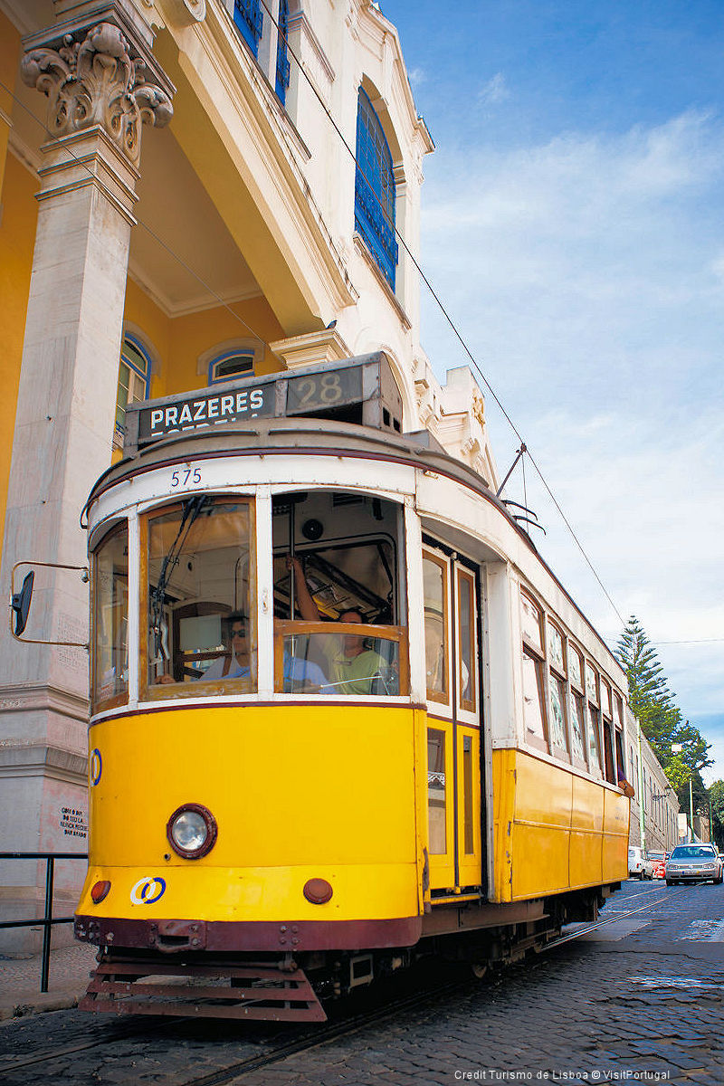 Lisbon's Tram 28 - Credit Turismo de Lisboa © VisitPortugal.