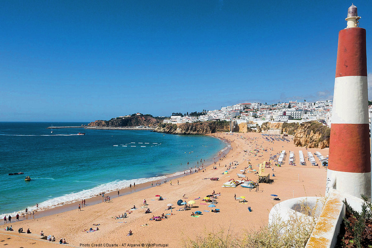 Algarve Region: Albufeira town & beach. Photo C Duarte, AT Algarve © VisitPortugal.