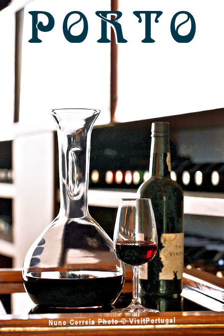 Porto & the North: Port Wine Vinho do Porto decanter. Nuno Correia Photo © VisitPortugal.