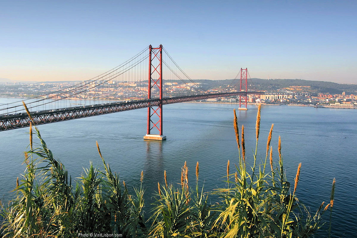 Lisbon Region: Lisbon's Golden Gate Bridge the 25th of April Bridge. Photo © VisitLisbon.com.