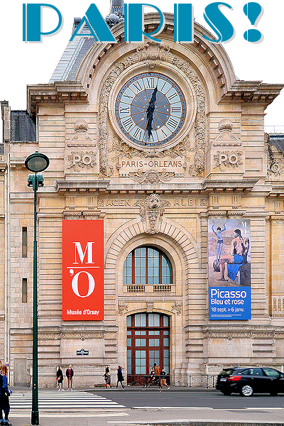 Paris: Musée de Orsay museum of art. 2nd only to the Louvre? Photo © Home At First.