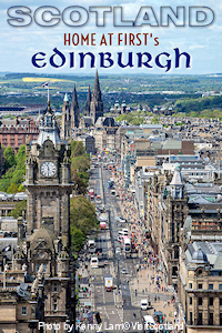 Home At First's Edinburgh apartments are walkable to Princes Street. Photo by Kenny Lam © VisitScotland.