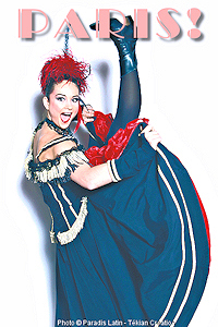 Paris: can-can dancer — still a thing! Paris Region Tourism Board Photo © Paradis Latin cabaret in the 5th arrondissement.