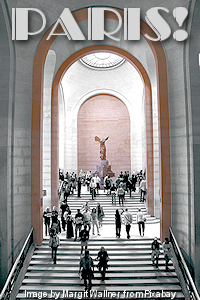 Paris: Winged Victory at the Louvre. Image by Margit Wallner from Pixabay. Thank You!