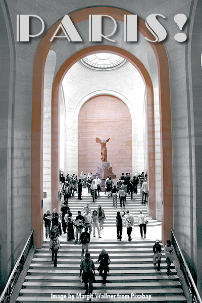 Paris: Winged Victory at the Louvre. Image by Margit Wallner from Pixabay. Thank You!