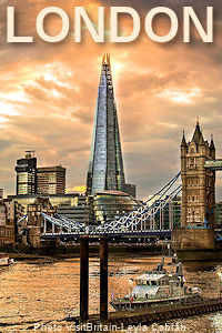 London - the Shard from the Thames. Photo VisitBritain/Leyla Cobián.