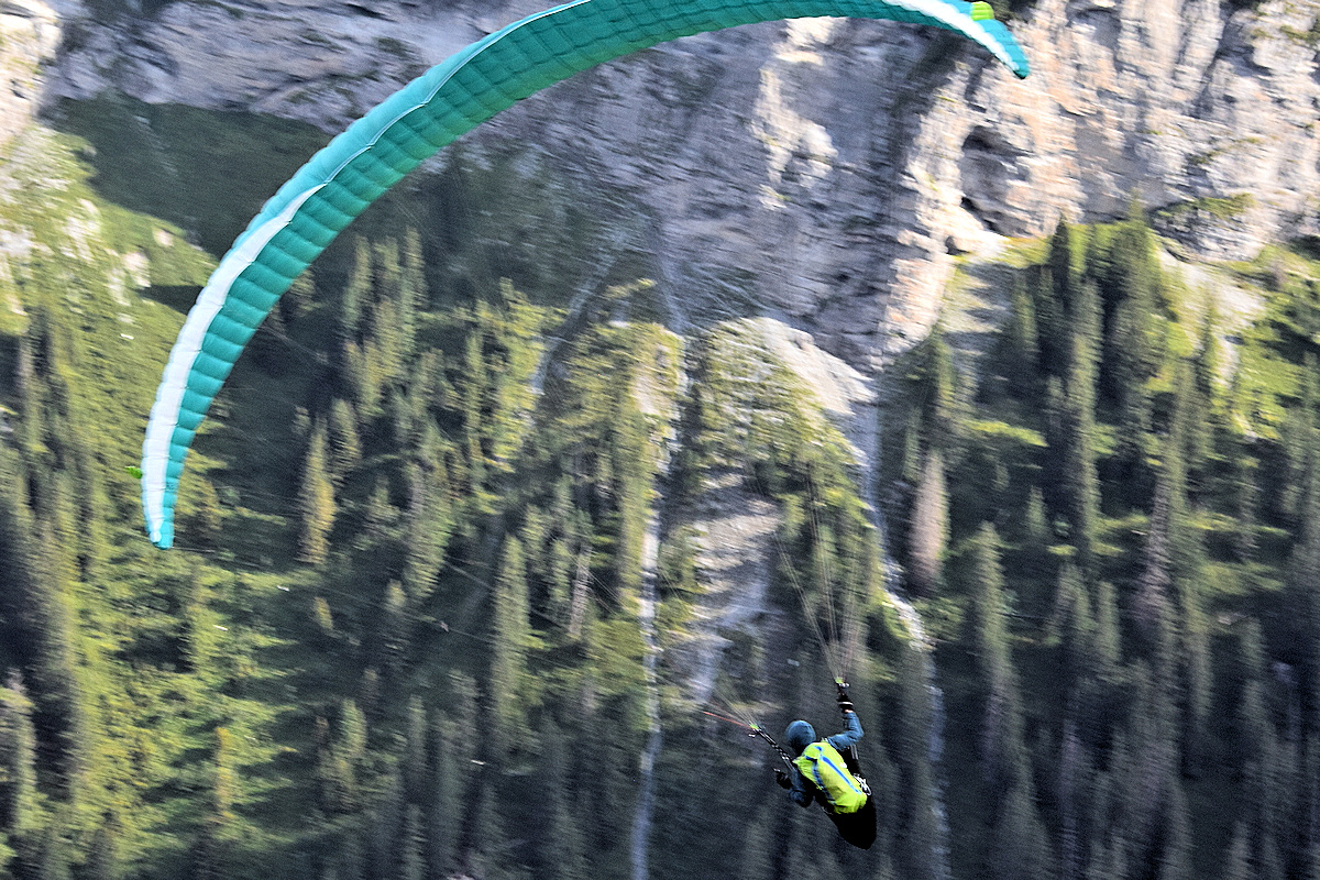 13. The aerial maneuver was as silent as it was graceful. The pilot never spoke despite having come so close.