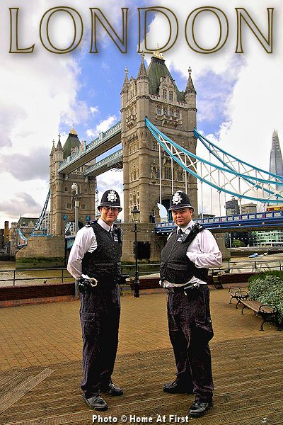 London's Finest at Tower Bridge - Photo © Home At First