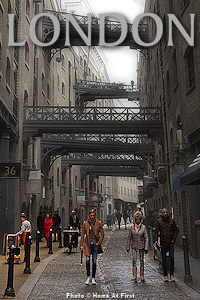 Shad Thames - Vestige of Charles Dickens's London - Photo © Home At First