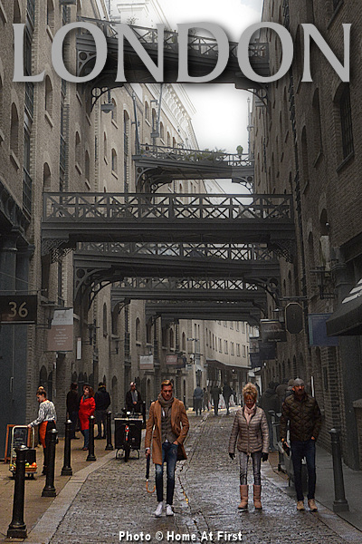 Shad Thames - Vestige of Charles Dickens's London - Photo © Home At First