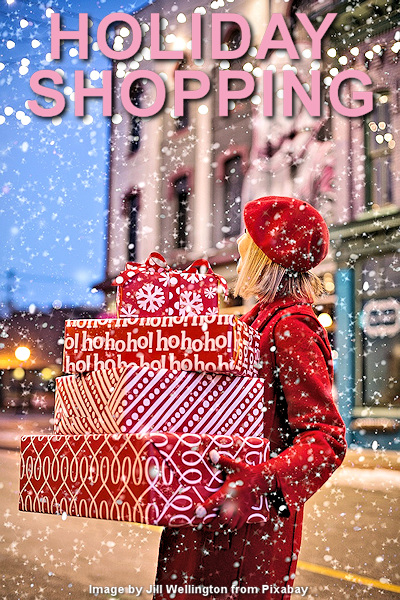 Holiday Shopping Special! Image thanks to JillWellington.