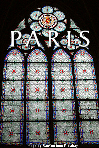 Touring Notre Dame Cathedral reminds you why we celebrate the Holidays. Image by SanKou from Pixabay. Thanks, SanKou!