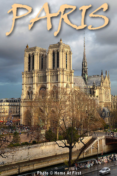 The Cathedral of Notre Dame is back from the ashes! Photo © Home At First.