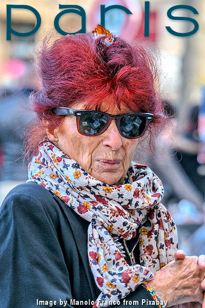 La Parisienne. Image by Manolo Franco from Pixabay. Thanks to manolofranco.