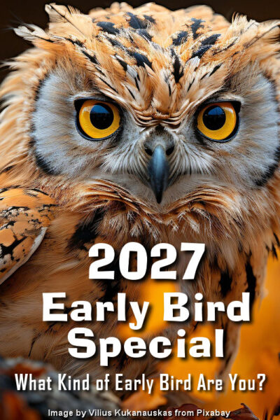 2027 Travel for 2026 Prices. Guaranteed. Act by October 31, 2026. Home At First's Early Bird Special. Image by Vilius Kukanauskas from Pixabay. Thanks Vilkasss! 2027 Travel for 2026 Prices. Guaranteed. Act by October 31, 2026. Home At First's Early Bird Special. Image by Vilius Kukanauskas from Pixabay. Thanks Vilkasss!